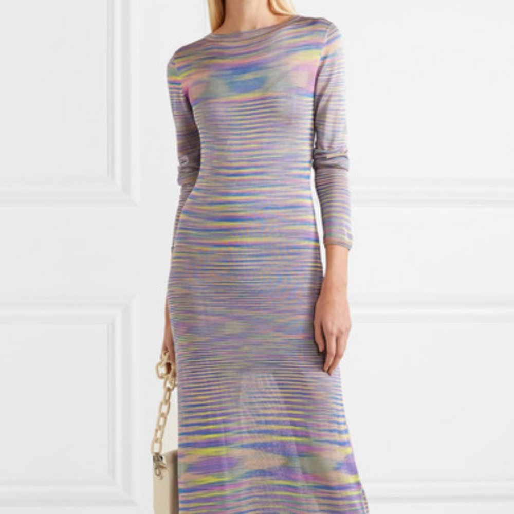Georgia Alice Penelope knitted midi dress